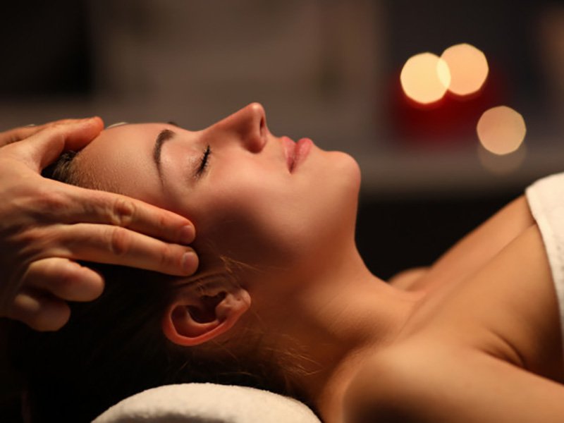 A deep tissue session in progress at Zenshin Spa.